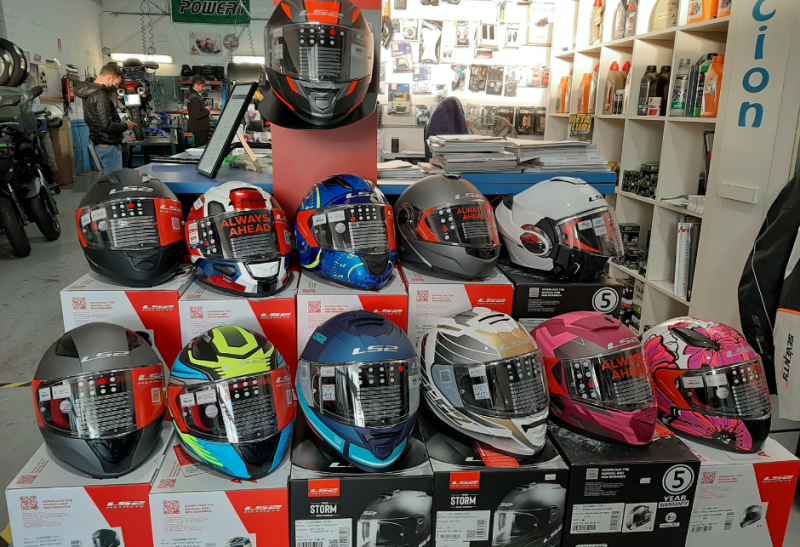 cascos para motos